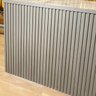 Painel Ripado Wpc Interno Low Cor: Cinza Médio 2,90m X 15cm (0,43m²) - 1