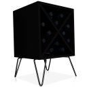 Ver imagem 1 de Suporte Adega De Vinho Santiago Madeira MDF 12 Garrafas - Preto