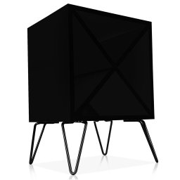 Suporte Adega De Vinho Santiago Madeira MDF 12 Garrafas - Preto - 6