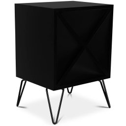 Suporte Adega De Vinho Santiago Madeira MDF 12 Garrafas - Preto - 4
