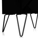 Ver imagem 3 de Suporte Adega De Vinho Santiago Madeira MDF 12 Garrafas - Preto