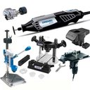 Ver imagem 1 de Micro Retífica 4000 com 5 Acoplamentos, Tupia, Mesa, Guia, Mini Serra e Suporte Dremel-220v