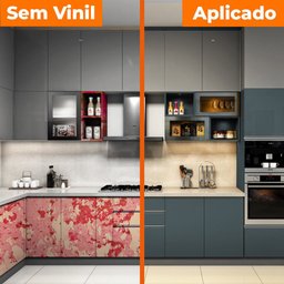 Papel Parede Adesivo Lavavel Laca Alto Brilho Azul Profundo - 4