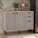 Ver imagem 1 de Balcão de Cozinha Genialflex Iluminata 120cm S/tampo Bco Fdi