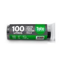 Ver imagem 2 de Saco de Lixo Plástico Preto 100 Litros Rolo com 10 unidades - Tote, Tamanho: 100 Litros