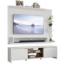Ver imagem 2 de Rack com Painel para Tv até 60 Polegadas 180 Cm Branco/rustic Metz Madesa Branco/rustic
