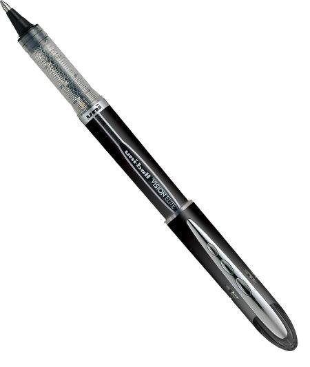 Caneta Rollerball Vision Elite Ub-205 Preta 0.5mm Uniball