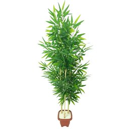 Planta Artificial Árvore Bambu Japonês 1,30 Metros de Altura - 1