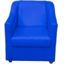 Ver imagem 2 de Kit 2 Poltrona Decorativa Para Sala De Espera Mila Recepção Escritório Consultório Corino