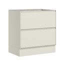 Ver imagem 1 de Balcão Fineze 80cm 2 Gavetas Areia – Henn