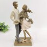 Enfeite Estátua Casal Dançando 25x10x8cm Luxo Topo De Bolo - 4
