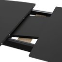 Ver imagem 5 de Mesa Extensível Oval 2,0m Aberta Tiê CabeCasa MadeiraOriginals Preto