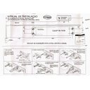 Ver imagem 3 de Mola Hidráulica Aérea Mha501 para Portas e Portões de 45 até 60 Kg
