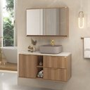 Ver imagem 1 de Conjunto Carolina 1 Metro Suspenso sem Cuba - Fabribam Catedral/volakas