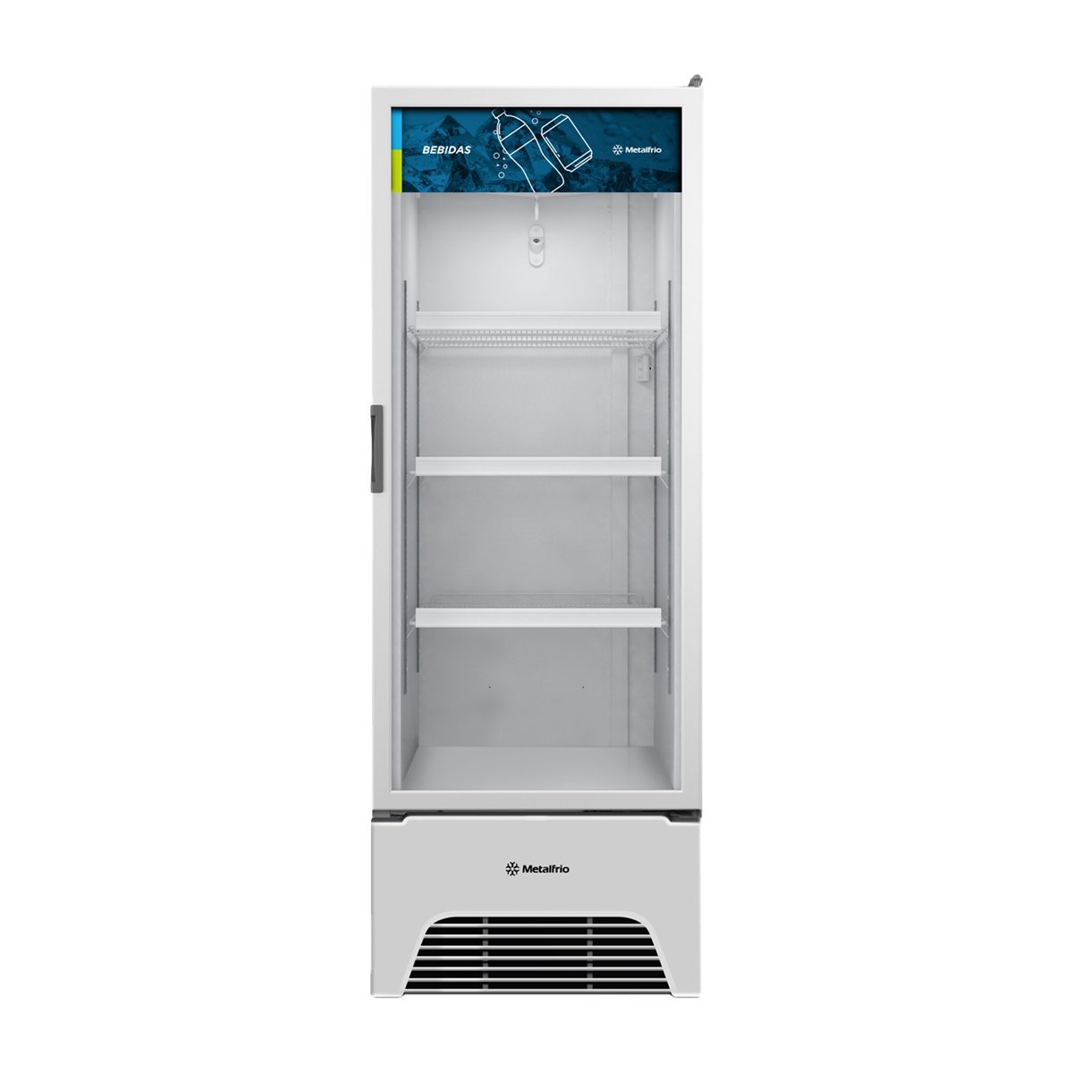 Refrigerador Conservador Geladeira Expositora Vertical  403 Litros 220V VB40AL Metalfrio - 4