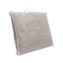 Ver imagem 5 de Kit Colcha Casal Liso Bouti Cobre Leito 3 Peças Cor:Cru