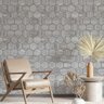 Papel de Parede Hexagonal Marmore-60x300cm - 1
