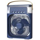 Ver imagem 1 de Ventilador Portátil de Mesa Mini Ar Condicionado Umidificado
