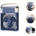 Ver imagem 2 de Ventilador Portátil de Mesa Mini Ar Condicionado Umidificado