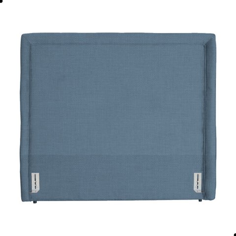 Cabeceira de Cama Box Estofada 90 Cm Solteiro Linho Stela