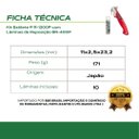 Ver imagem 3 de Kit Estilete Japonês Pr-1200P Mais 10 Lâminas de Reposição Br-400P Nt Cutter