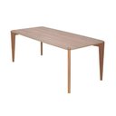 Ver imagem 2 de Conjunto de Jantar Mesa Harmony 8 Cadeiras Giratórias Dakota - Bouclé 03 Bege c/ PU Off White