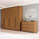 Ver imagem 1 de Conjunto Quarto Adulto Guarda-Roupa + Cômoda + New Jade