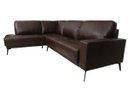 Ver imagem 3 de Sofá de Couro Rubi 3 Lugares com Chaise Esquerda Soft Tabaco - Mempra Design