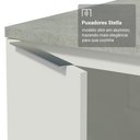 Ver imagem 7 de Kit Balcão + Cristaleira 70cm Branco Stella Madesa 01