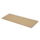 Ver imagem 2 de Kit 3 Prateleiras Reta Mdf Cru Com Suporte Invisível
