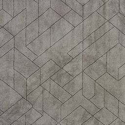 Tapete Bodrun 200x250cm Sala Quarto Tecido Geométrico Decorativo Cor Bege - 6