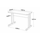 Ver imagem 3 de Mesa Econômica s/Gavetas 90cm x 90cm