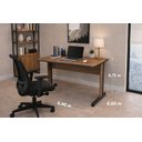 Ver imagem 1 de Mesa Econômica s/Gavetas 90cm x 90cm