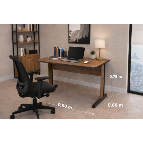 Mesa Econômica s/Gavetas 90cm x 90cm
