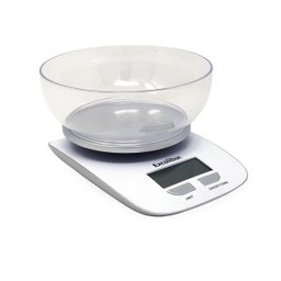 Balança de Precisão Digital Cozinha 5kg C/ Tigela Excalibur - 1