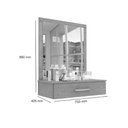 Ver imagem 3 de Penteadeira Moderna Elegante Floratta Malbec