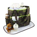 Ver imagem 4 de Bolsa de Bebê Estampada Mama & Me Jacki Design Marrom/verde
