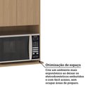 Ver imagem 4 de Armário Aéreo para Micro-Ondas 60cm 2 Portas Slim Luciane Móveis