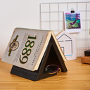 Ver imagem 1 de Porta livro e óculos de madeira preto