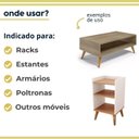 Ver imagem 6 de Kit 4 Pés Palitos de Madeira para Moveis Armarios Poltrona Sofa de 15 Cm