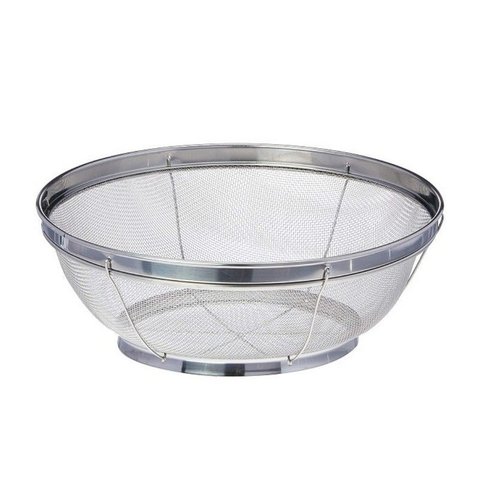 Escorredor Multiuso Aço Inox 24cm