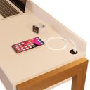 Ver imagem 4 de Mesa de Estudo Brisbane Perola