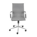 Ver imagem 3 de Cadeira de Escritório Office Esteirinha Baixa:cinza