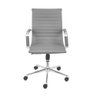 Cadeira de Escritório Office Esteirinha Baixa:cinza - 3