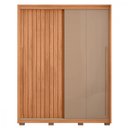Ver imagem 4 de Guarda Roupa Cesar 2 Portas de Correr 3 Gavetas Caemmun