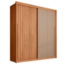 Ver imagem 3 de Guarda Roupa Cesar 2 Portas de Correr 3 Gavetas Caemmun