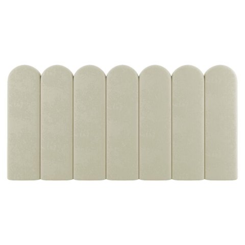 Painel Cabeceira Cama Box Solteiro Lana 100cm Sintético Bege - Abmaza