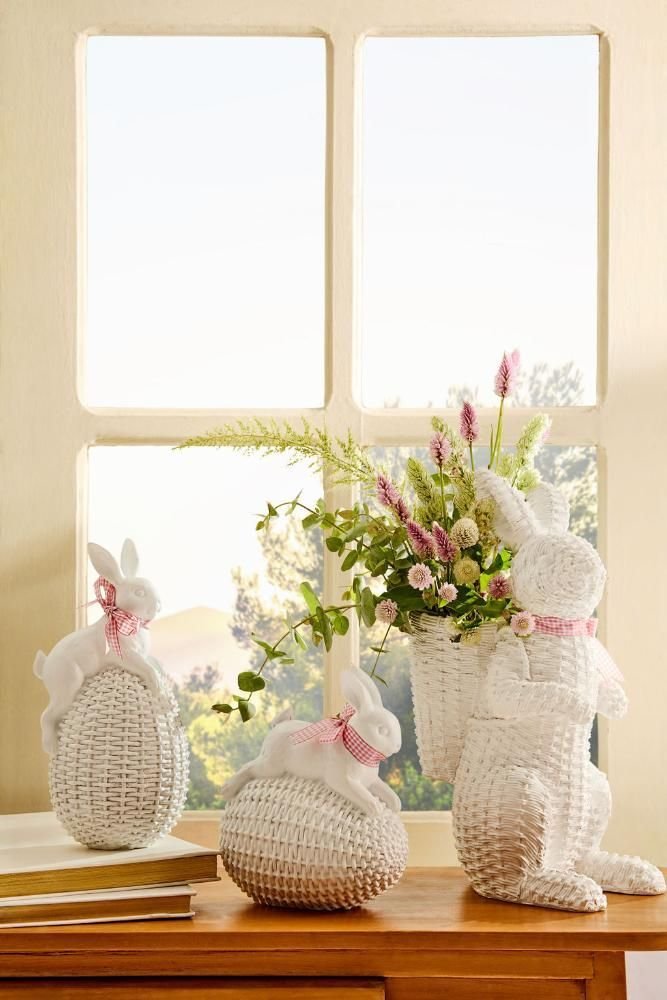 Adorno de Ovo Bunny 19cm - A/casa - 2