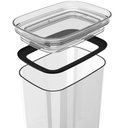 Ver imagem 2 de Kit 2 Potes Herméticos 1,5l Porta Mantimentos Plástico ou Transparente