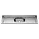 Ver imagem 1 de Pia em Aço Inox Monobloco com 1,20 Metro - Pa.pim.0005 - Forminox